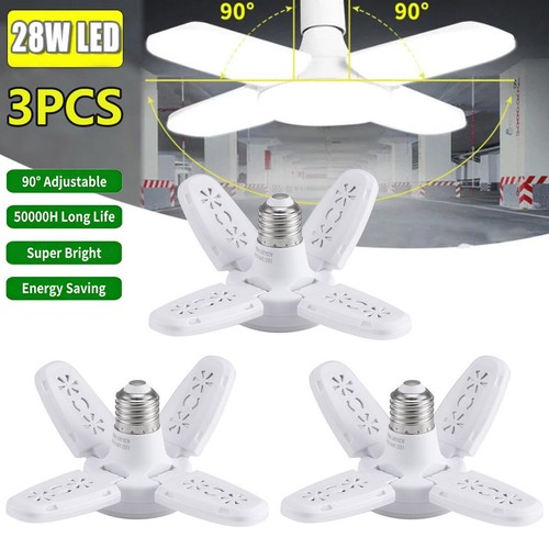 E27 led garage light fan - garage,