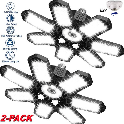 2pack 1000w led garage lights - 2pack,
