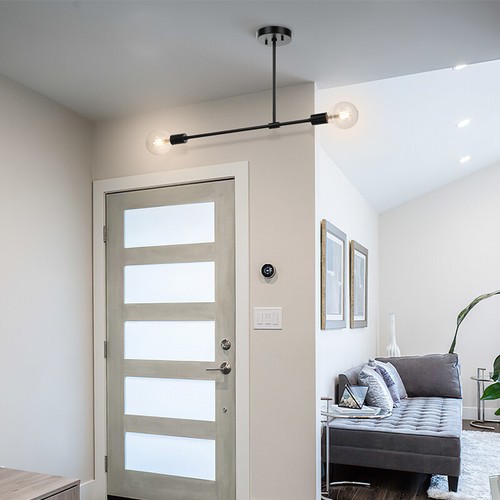 Light semi flush mount - semi,
