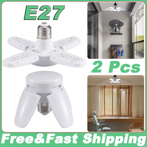 Led garage light bulb 28w - 2x,