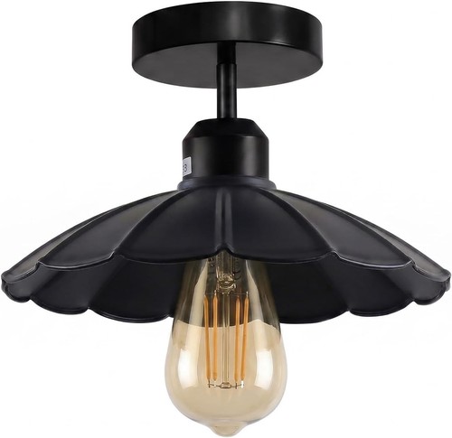 Industrial semi flush mount - flush,