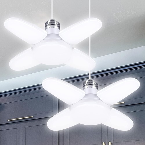 E27 led garage light bulb - 2x,