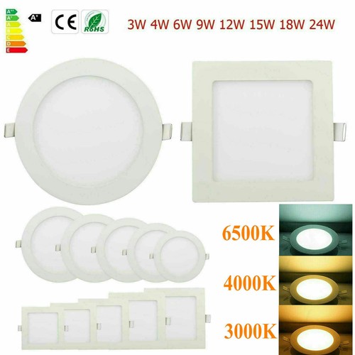12w 15w 18w led recessed - 6w, 9w