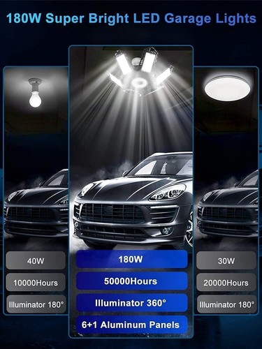 100w 2pack led - led, garage