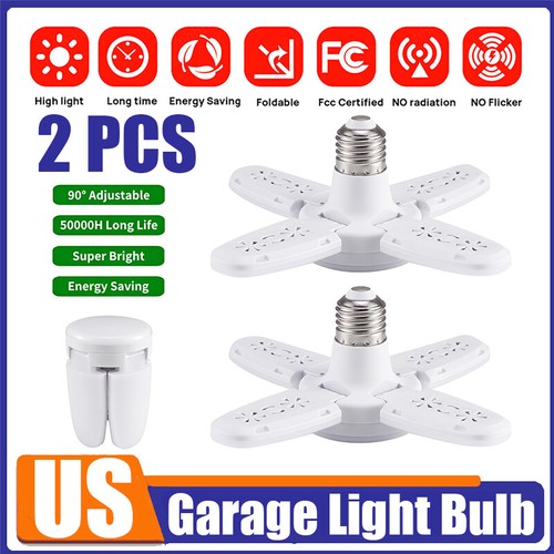 E27 led garage - 2x, bulb