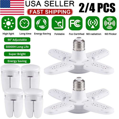 Led garage light bulb - led,